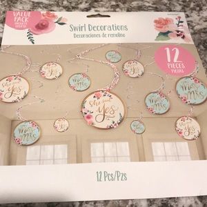 New decorations for engagement party!